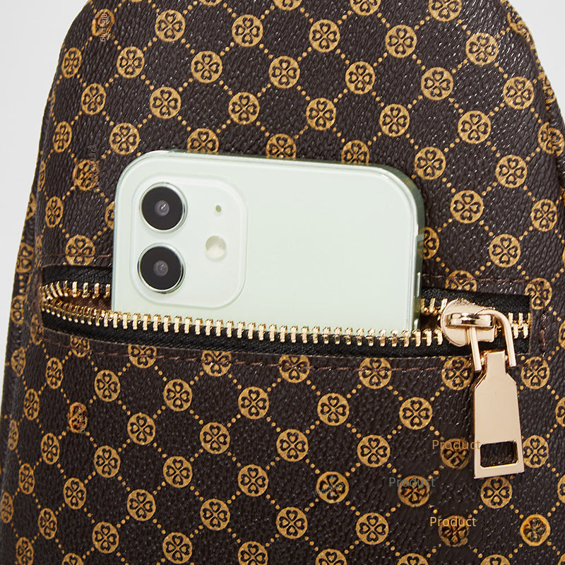 Wholesale Large Capacity Commuting Leopard Print Single Shoulder Crossbody